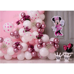 LB0473 Balloon Garland Cartoon Theme Backdrop