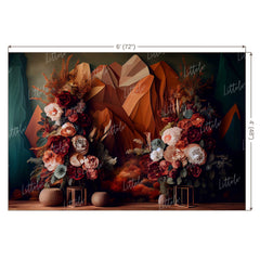 LB0503 Flower Theme Backdrop