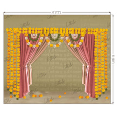 LB0513 Ganesha Ganpati Backdrop-145143