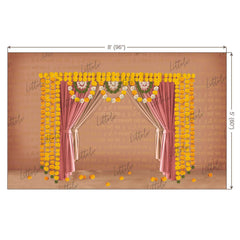 LB0513 Ganesha Ganpati Backdrop-145143