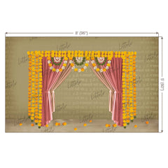 LB0513 Ganesha Ganpati Backdrop-145143