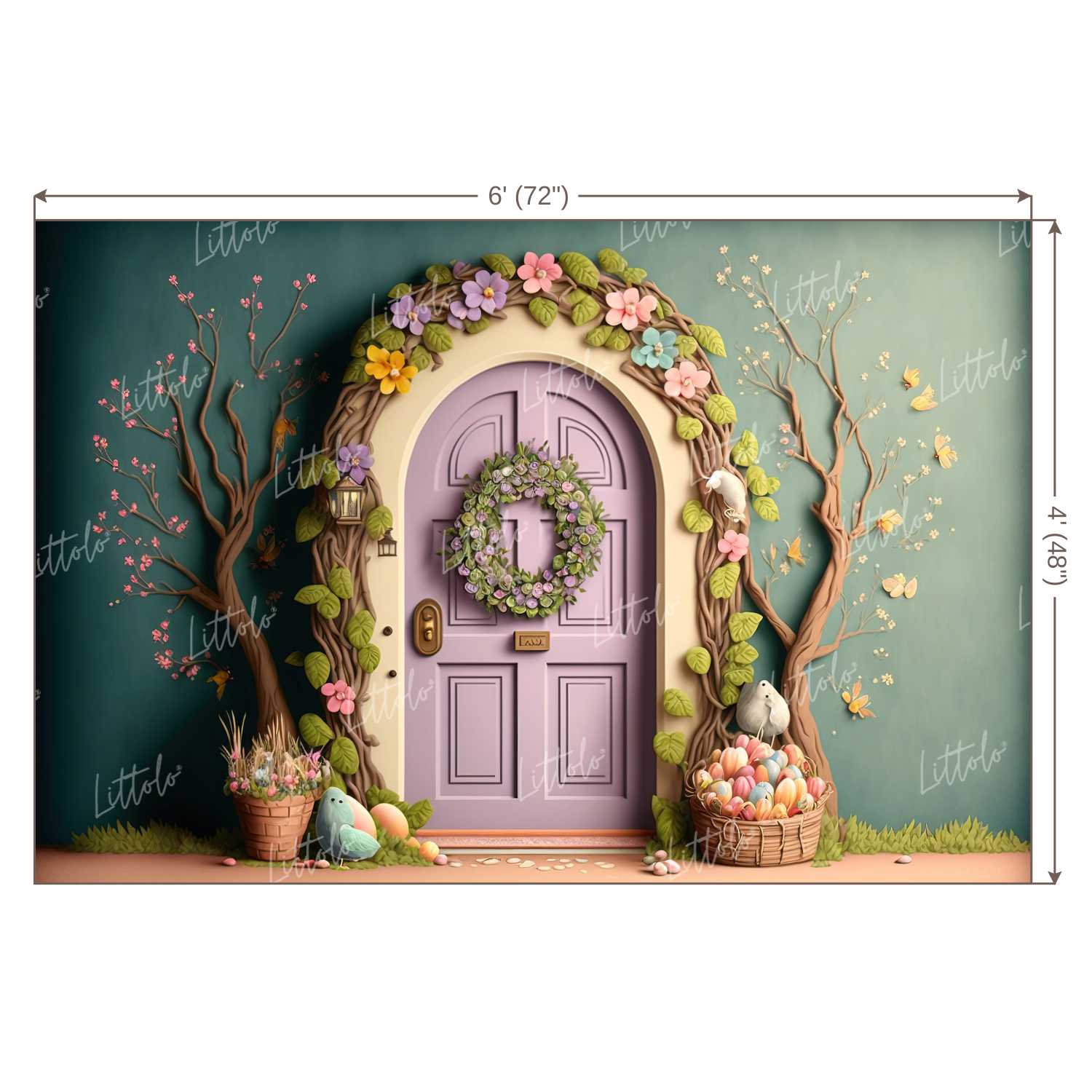 LB0515 Enchanted Backdrop