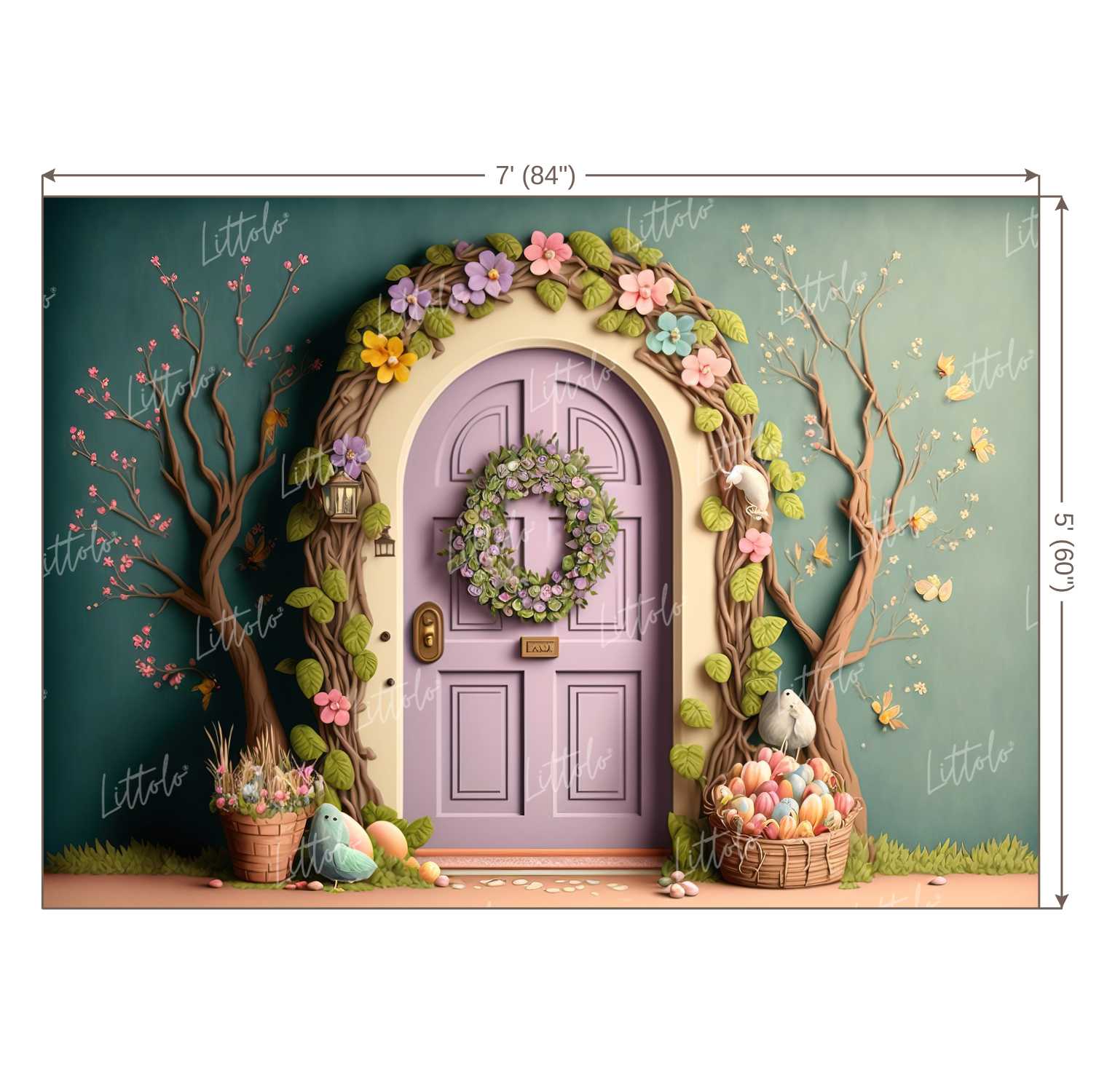 LB0515 Enchanted Backdrop