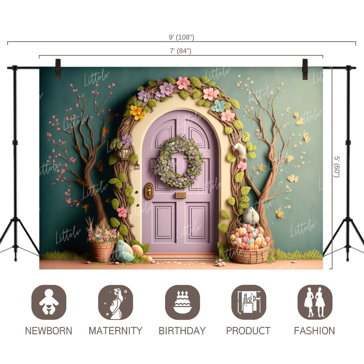 LB0515 Enchanted Backdrop
