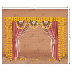 LB0516 Om Namah Shivay Backdrop-145144