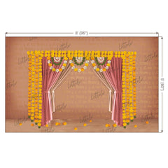 LB0516 Om Namah Shivay Backdrop-145144