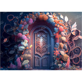 LB0526 Vintage Doorway Backdrop