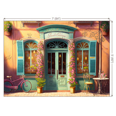 LB0536 Flower Shop Backdrop