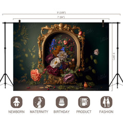LB0549 Enchanted Mirror Backdrop