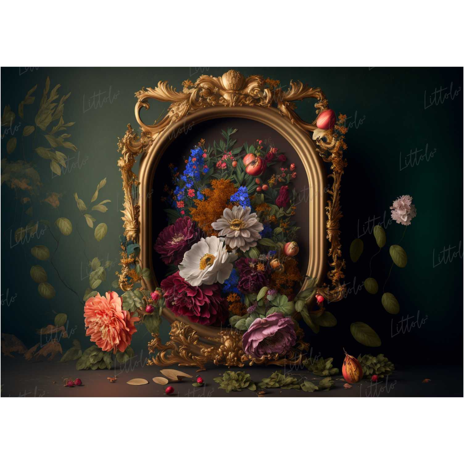 LB0549 Enchanted Mirror Backdrop