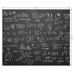 LB0614 Back to School Chalk Board Backdrop