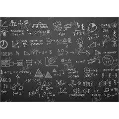 LB0614 Back to School Chalk Board Backdrop