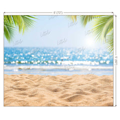 LB0618 Summer Beach Backdrop