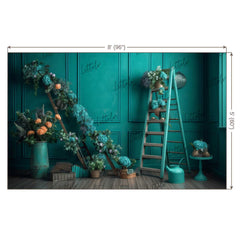 LB0649 Flower Decor Backdrop