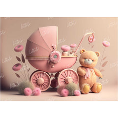 LB0675 Teddy Bear Backdrop