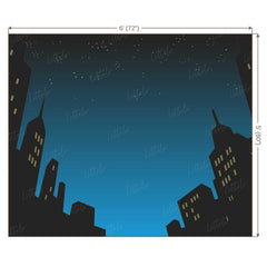 LB0701 Superhero Theme Backdrop