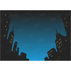 LB0701 Superhero Theme Backdrop