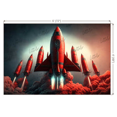 LB0742 Adventure Astronaut Space Backdrop