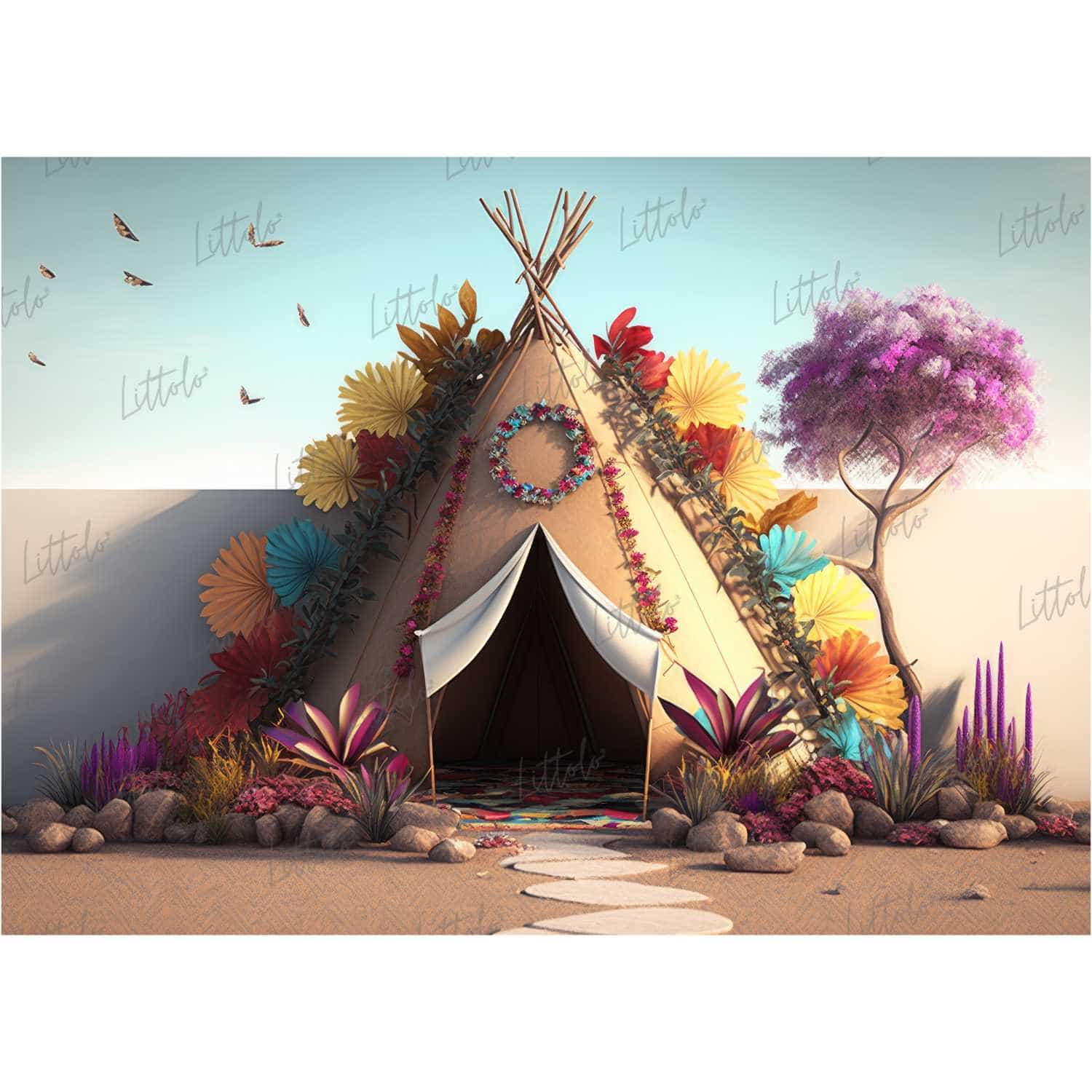 LB0752 Boho Backdrop