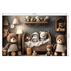 LB0755 Boho Decor Backdrop