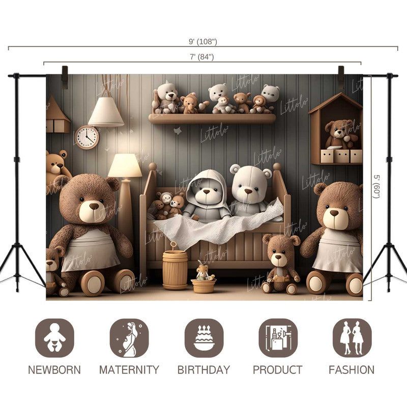 LB0755 Boho Decor Backdrop
