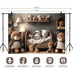 LB0755 Boho Decor Backdrop