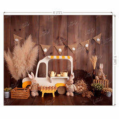 LB0761 Festival Easter Backdrop