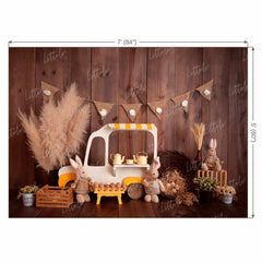 LB0761 Festival Easter Backdrop