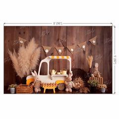 LB0761 Festival Easter Backdrop