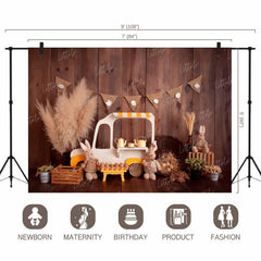 LB0761 Festival Easter Backdrop
