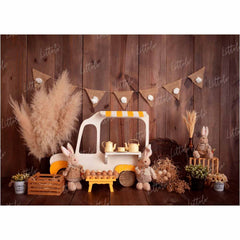 LB0761 Festival Easter Backdrop