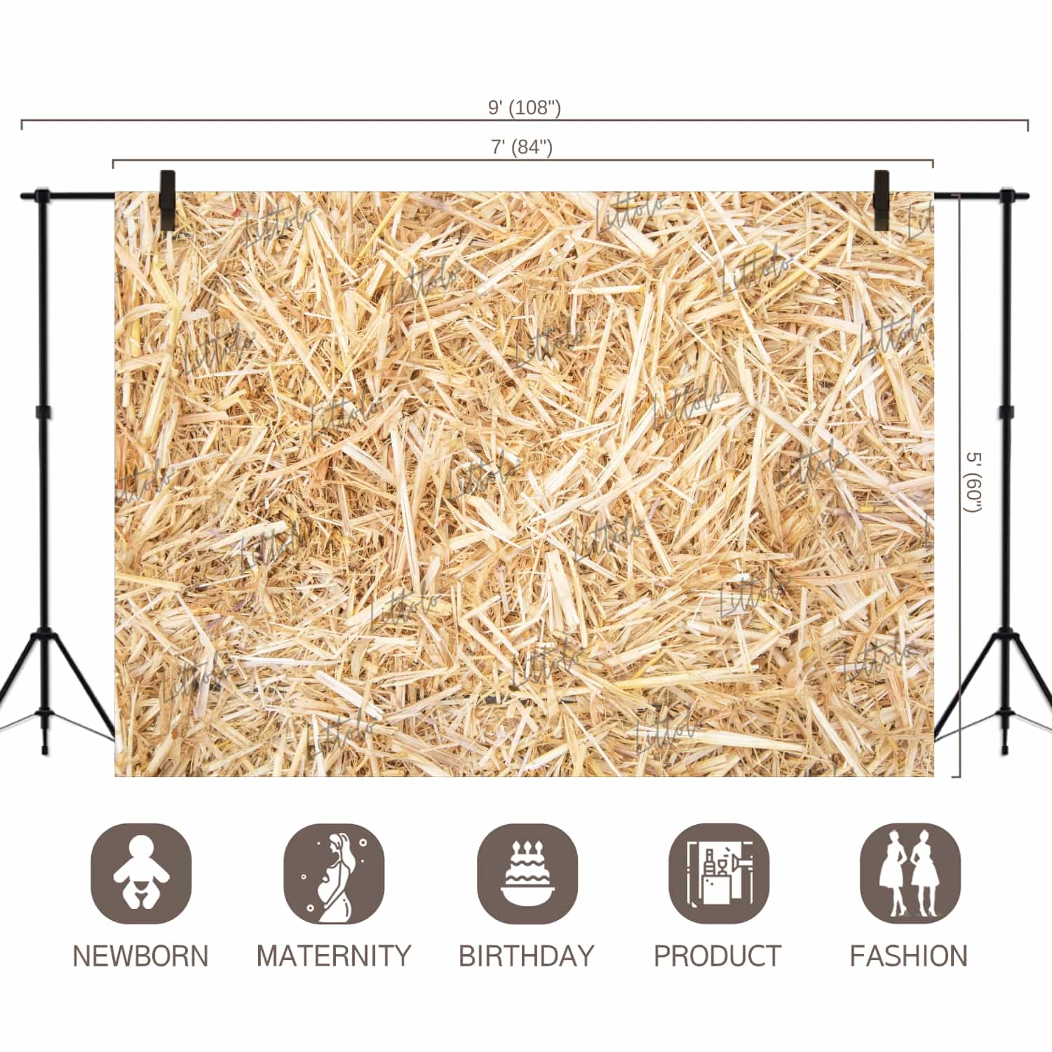LB0783 Starw Texture Backdrop