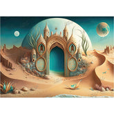 LB0816 Aladdin Desert Backdrop