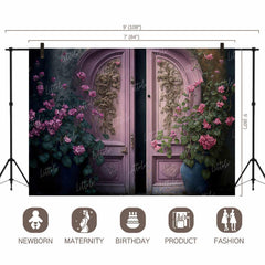 LB0826 Enchanting Doorway Backdrop