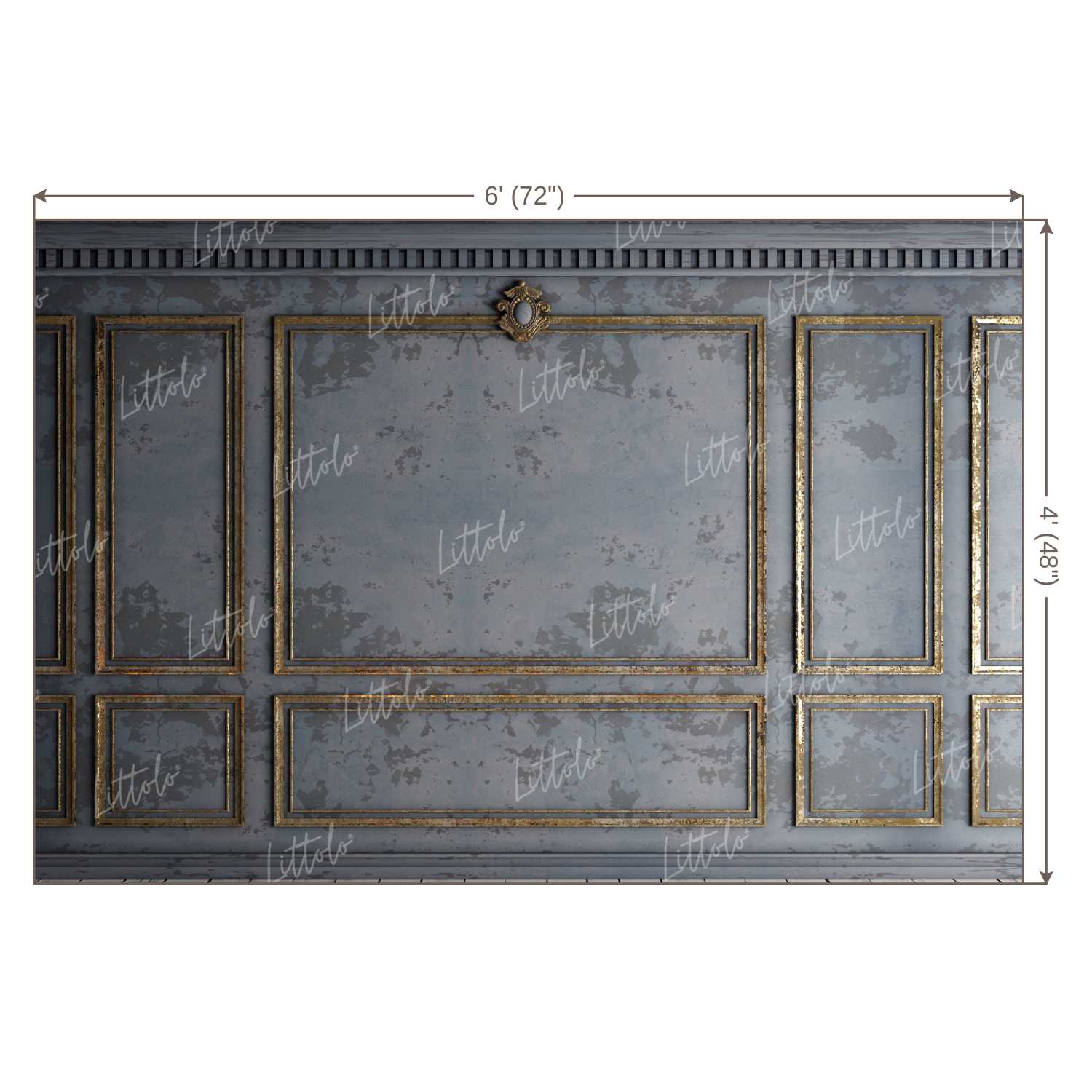 LB0857 Classic Interior Wall Backdrop