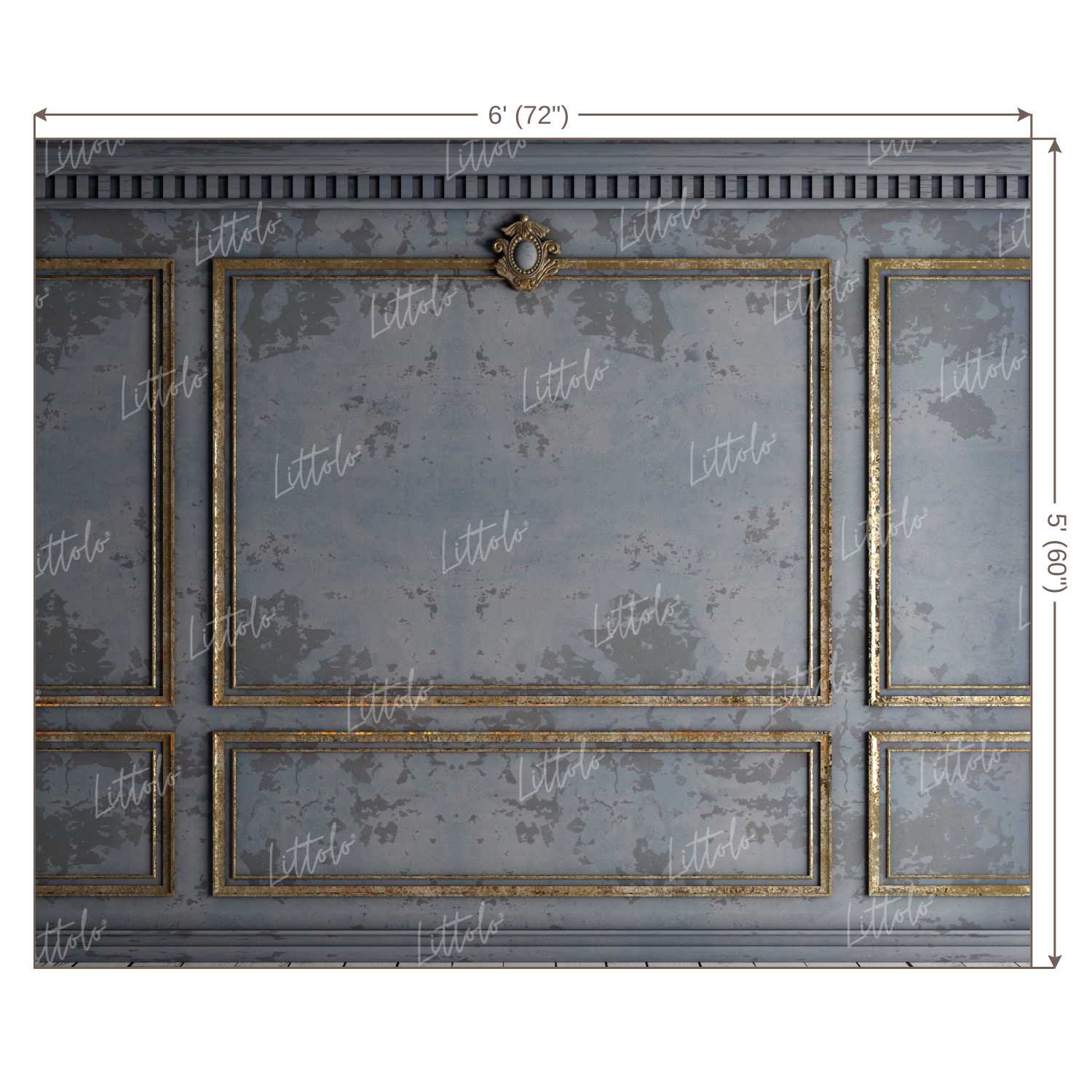 LB0857 Classic Interior Wall Backdrop