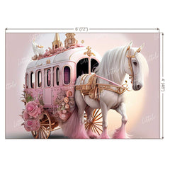 LB0861 Unicorn Backdrop