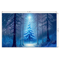 LB0870 Christmas Backdrop