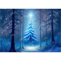 LB0870 Christmas Backdrop