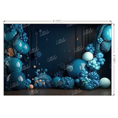 LB0883 Birthday Decor Backdrop