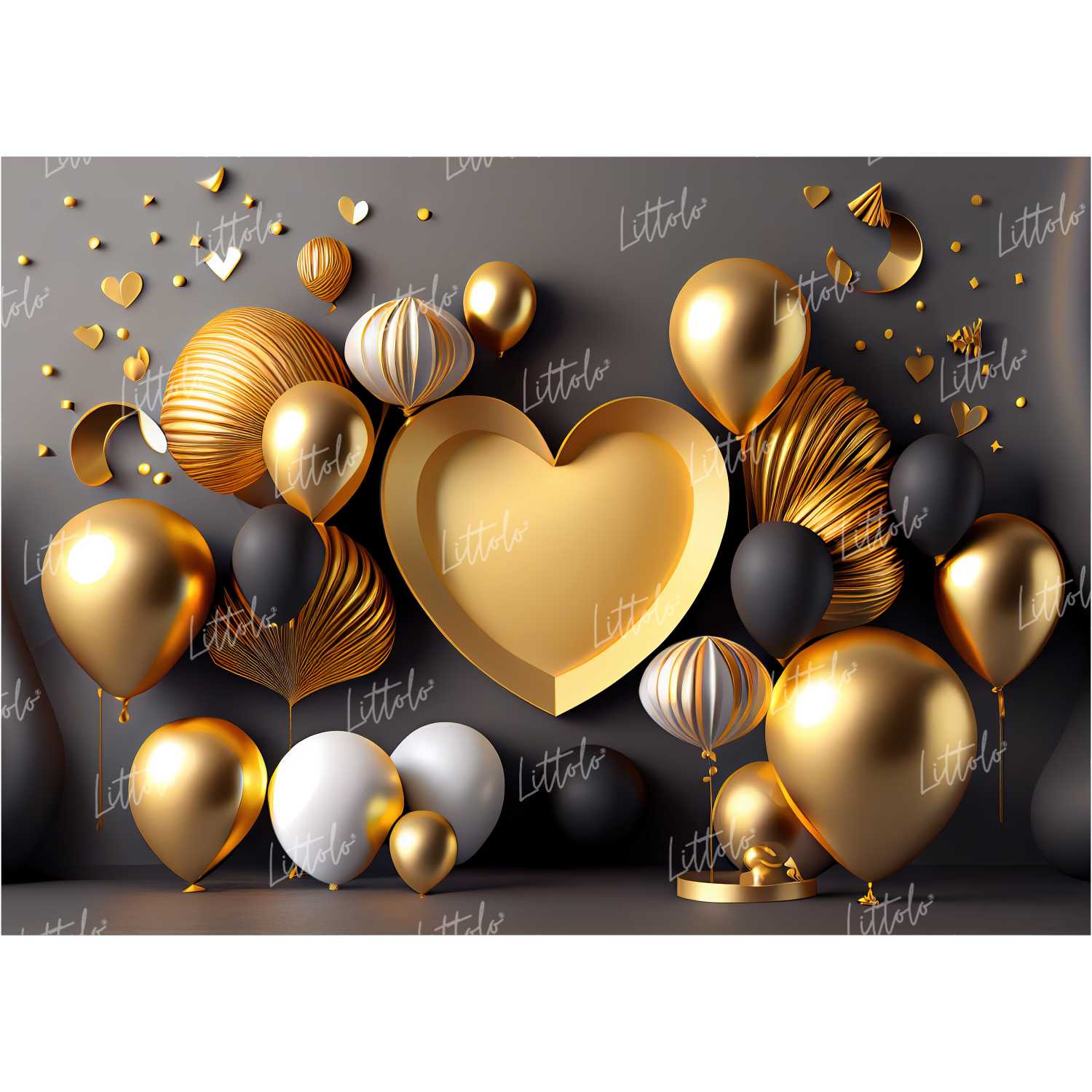 LB0916 Birthday Decor Backdrop