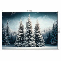 LB0920 Christmas Backdrop