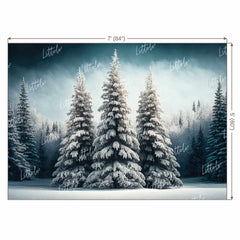 LB0920 Christmas Backdrop