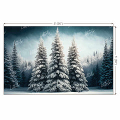 LB0920 Christmas Backdrop