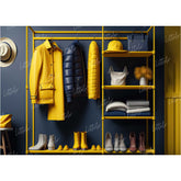 LB0933 Fashion Wardrobe Closet Backdrop