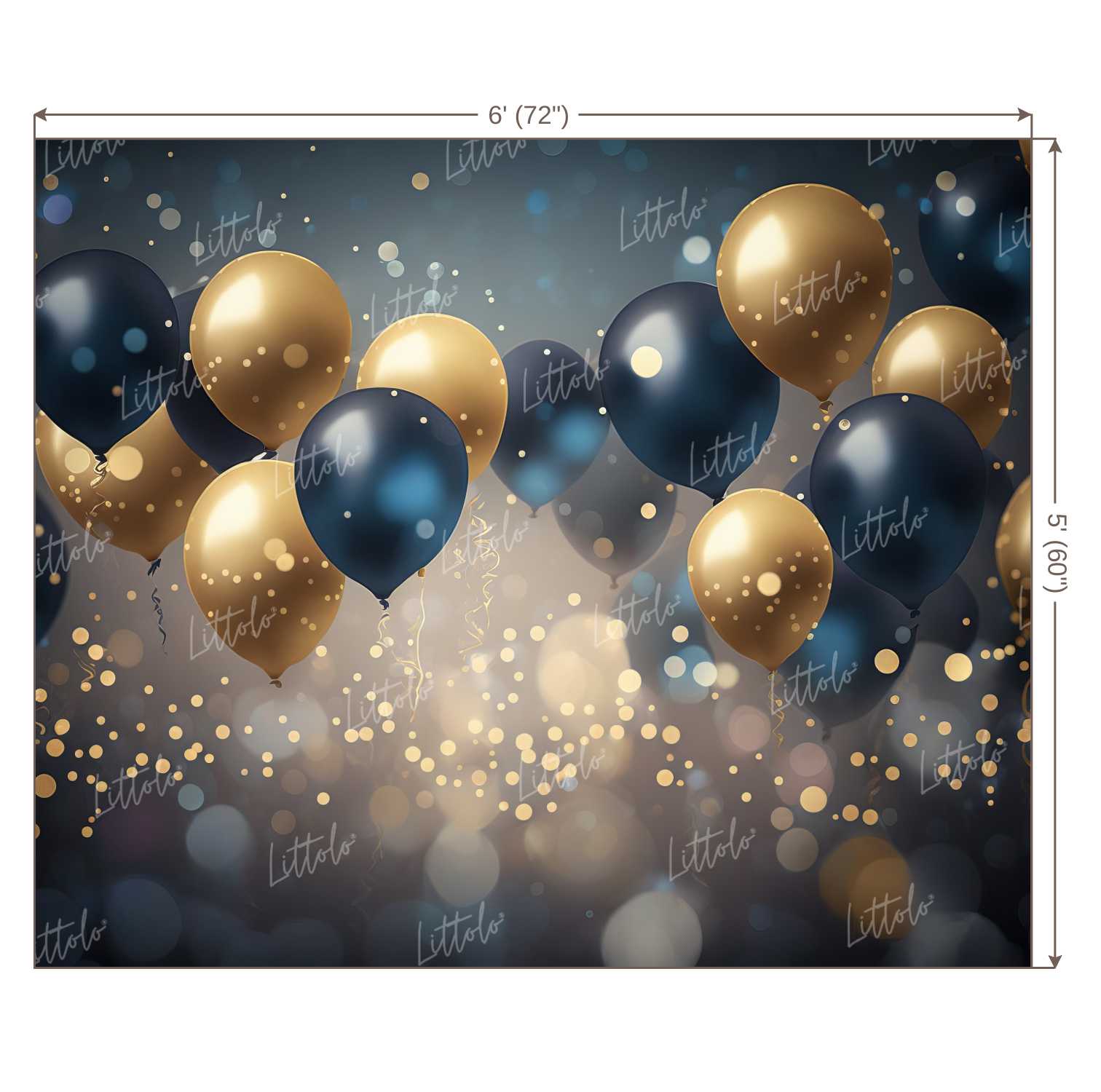 LB0934 Birthday Backdrop