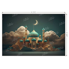 LB0935 Eid Backdrop