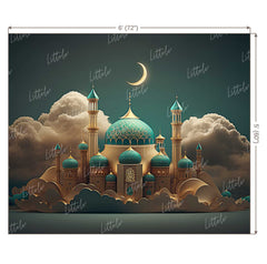LB0935 Eid Backdrop