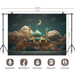 LB0935 Eid Backdrop