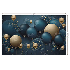 LB0945 Birthday Decor Backdrop